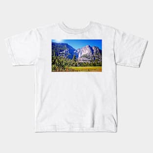 Yosemite Upper Falls Kids T-Shirt